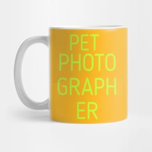 Pet Photographer Squares Mug